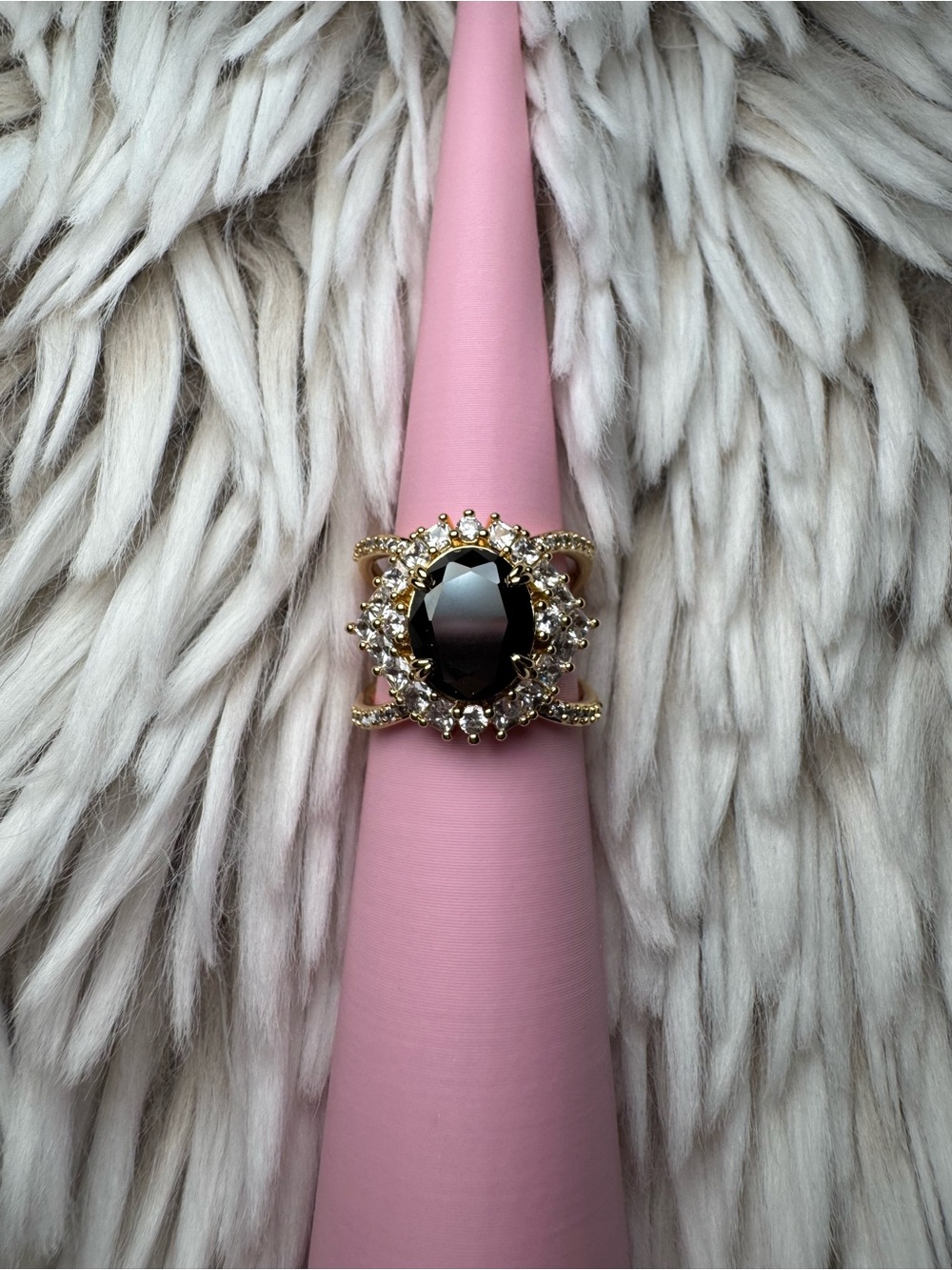 Gorgeous black Onyx ring